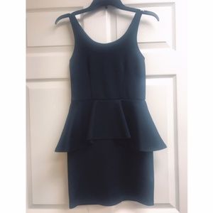 PERFECT Little Black Dress ~ Flattering Peplum - 4